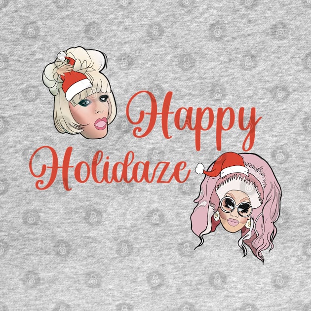 Trixie and Katya Happy Holidaze by SturgesC